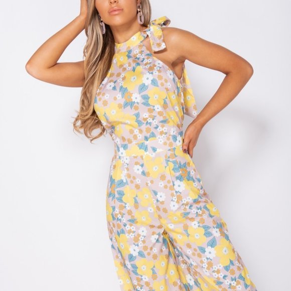 Whitney Pastel Floral Print Jumpsuit - Picture 5 of 9